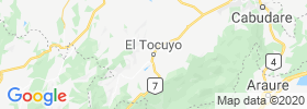 El Tocuyo map